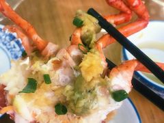 蒜蓉开边蒸龙虾-明记海鲜大排档(巽寮湾店)