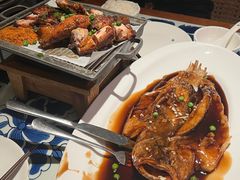 西湖醋鱼-绿茶餐厅(王府井永宁门店)