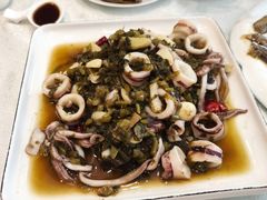 酸菜炒鱿鱼-温岭人家(红花北路店)