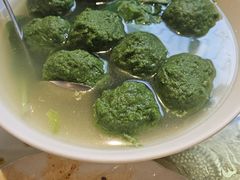 翡翠圆子汤-柏合黄记豆腐皮饭店