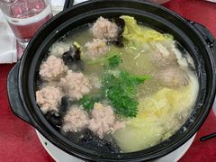 砂锅白菜丸子-北大地皖峰饭馆