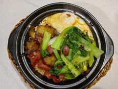 腊味双拼煲仔饭-阿清煲仔店(纺织城店)