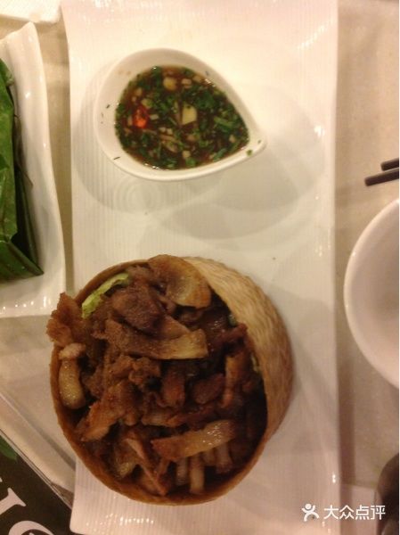 蜜桃餐厅(朝阳大悦城店)傣味烤五花肉图片