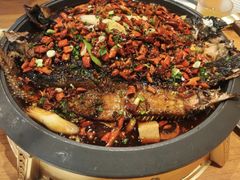 招牌怪味烤鱼-吉庆莲年有鱼炭烤鱼(苏宁广场店)