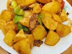 炸土豆块-清真·益鑫羊肉手抓馆(花园北街店)