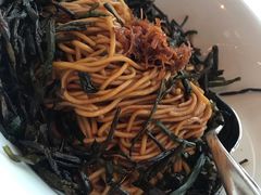 蟹粉葱油拌面-上海柏悦酒店·世纪100牛排馆