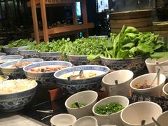 自助调料区-厦门泰地万豪酒店-贡厨自助餐厅