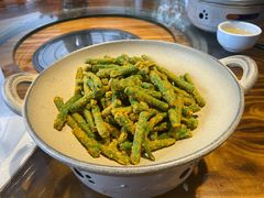 蛋黄豆角-农厨好味·温泉鹅·农家菜