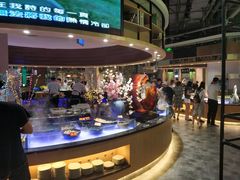 自助取餐区-环球约客烤涮自助(铜锣湾店)