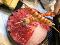 -鲜入围煮花胶鸡海鲜火锅