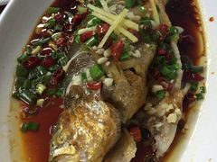 葱油大黄鱼-阿杰臻选海鲜饭店(普陀山店)