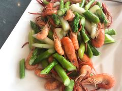 芦笋炒河虾-道道鲜·崇明私房菜(五角场店)