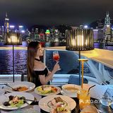 香港海边餐厅📷坐拥270°维港海景