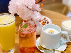 白桃气泡水-柴犬小屋·柴餐厅·狗咖食堂(金鼎广场店)