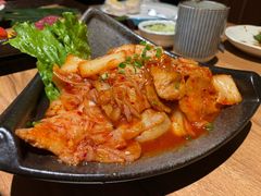 泡菜五花肉-炼火烤肉店