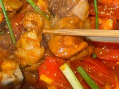 -贵州辣子鸡番茄鸡