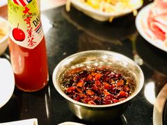 现炸辣椒油-情忆草原涮肉馆