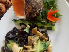 葱油海螺片-87号烧烤海鲜·大排档(金沙滩店)