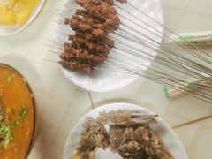 -陕北农家小吃风干羊肉剁荞面