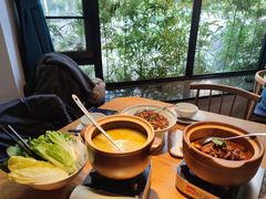 鸡汤青菜打边炉-火候轩品质湘菜·私厨(市府店)