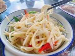 茭白肉丝-水岸居湖景农家乐·阳澄湖大闸蟹