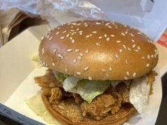 香辣鸡腿堡-肯德基(杭州永安店)