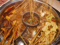 鸳鸯锅底-佰人王串串香火锅(洋珠巷店)