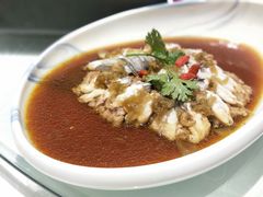酱椒肉饼蒸水潺-宴会中心