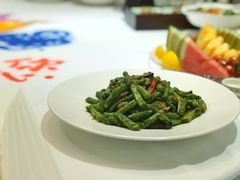 参八酱蛤肉炒四季豆-味茂·老船夫1927(东海东路店)