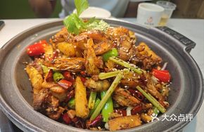 Chicken and Shrimp Pot