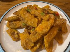 蛋黄焗南瓜-伴鱼烤货东北菜(雅仕铭苑店)