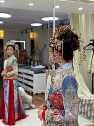 -懿沉香中式嫁衣礼服秀禾服龙凤褂马来褂旗袍总店