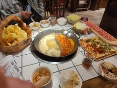 -热火朝天鲜切牛肉火锅(南强街巷店)