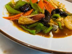 大连三鲜焖子-丁字口海鲜热炒·烧烤大排档