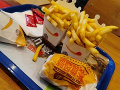 安格斯牛堡双人套餐-汉堡王(海昌海洋公园店)