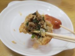 韭菜盒-思北花生汤