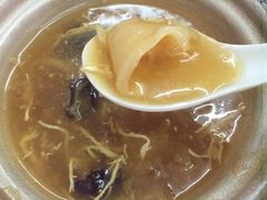 海参花胶砂锅鱼翅-添發碗仔翅美食