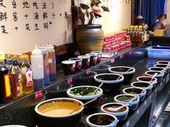 自助调料区-来涮蜀鲜货火锅串串香(菜市口店)