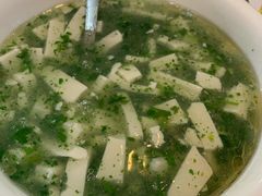 荠菜豆腐羹-老马家·舌尖上的西塘美食
