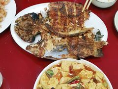 -北京龙庆四季香农家饭庄·灶台鱼·碳烤虹鳟鱼(龙庆峡店)