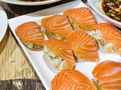 三文鱼腩香芒沙拉-老刘私厨猪脚饭