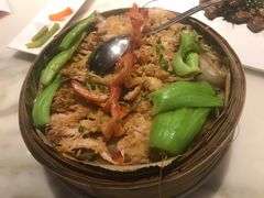 金蒜蒸明虾陈村粉-顺德美的万豪酒店-万豪中餐厅