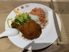 鸡腿饭-北大家园食堂