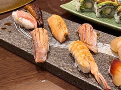炙烧手握拼盘-九洲喜来登酒店湖月日餐厅