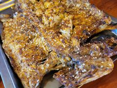 特色炭烤虹鳟鱼-俺家菜馆(百里峡店)