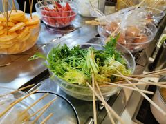 茼蒿-百品聚旋转火锅(万德庄店)