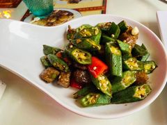 秋葵牛肉粒-龙记·香港茶餐厅(海上世界店)