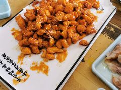 酱爆桃仁鸡丁-清真•蜀风园(丁字沽店)