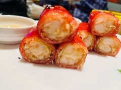 红米脆皮鲜虾肠-蝴蝶里·粤菜·点心(滨江龙湖店)