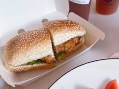 柠檬鸡腿芝士汉堡-艾薯夫妇Aysh(福田星河COCOPark店)